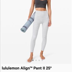 Lululemon Align pant 25” size 4